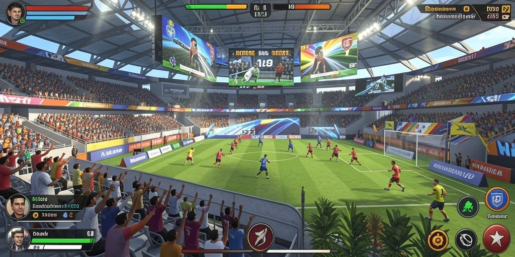 Tampilan permainan slot yang memukau.