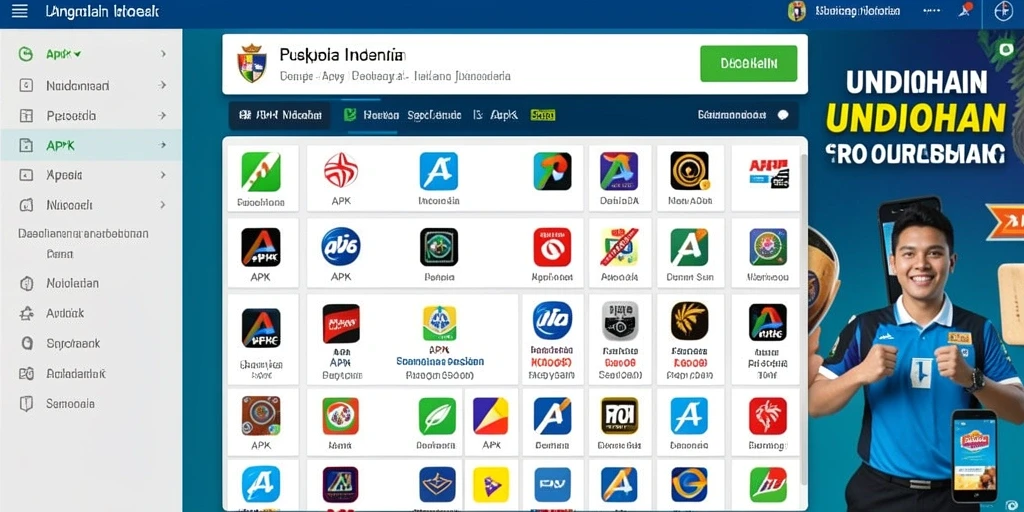 Screenshot menampilkan antarmuka utama CIPOK yang menarik.