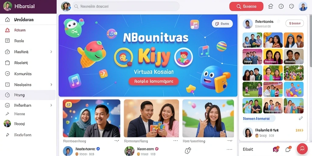 Tampilan karakter yang bisa disesuaikan sesuai keinginan.