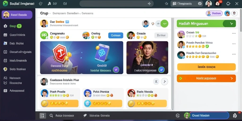Tangkapan layar menunjukkan grafik yang memukau dalam LION4D.