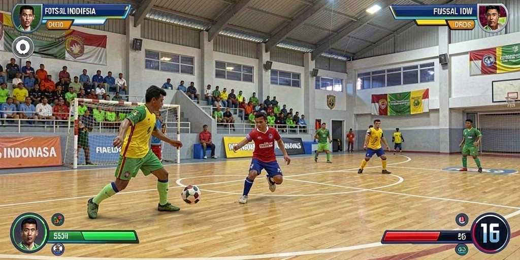 Tampilan awal yang menarik dan memikat.